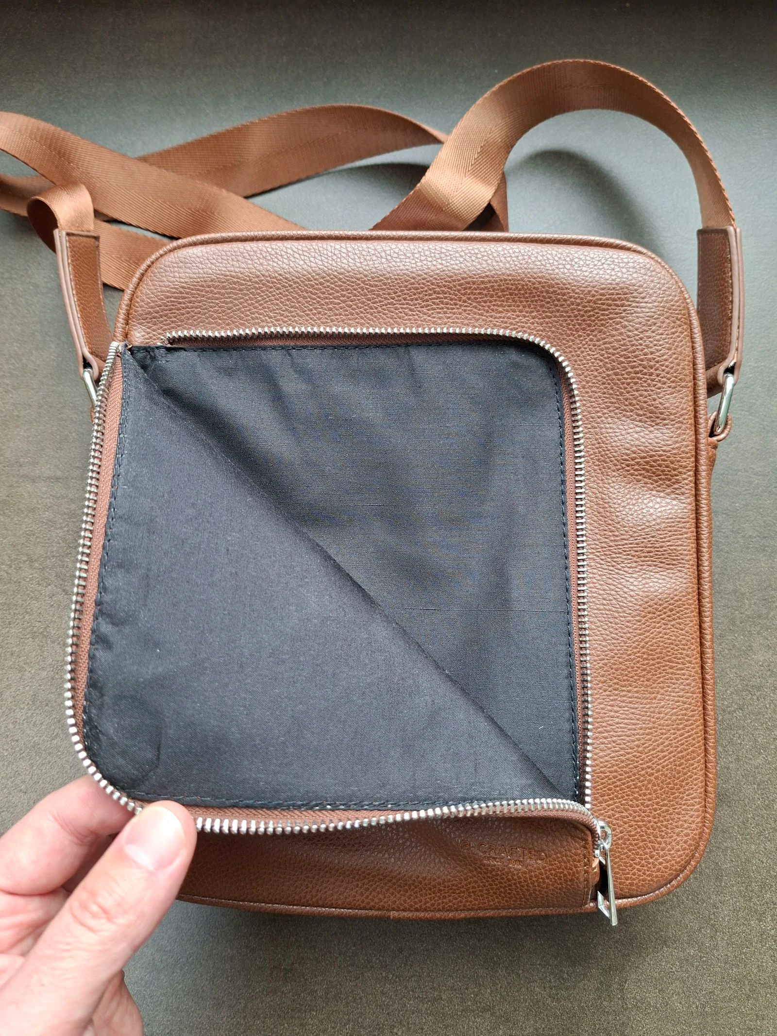 Bolsa de ombro marrom – photo 3